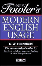 The new Fowler's modern English usage