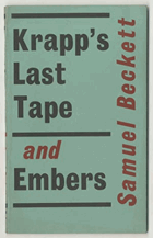 Krapp's last tape and embers
