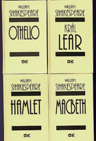 4SVAZKY Macbeth Othello Hamlet Král Lear
