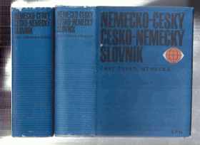 2SVAZKY Německo-český a česko-německý slovník sv. I-II