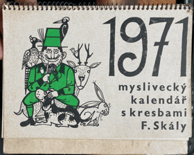 Myslivecký kalendář 1971