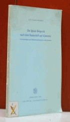 Das Iglauer Bergrecht nach einer Handschrift aus Schemnitz