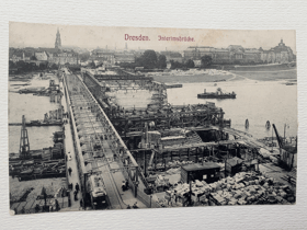 Dresden - Interimsbrücke (pohled)