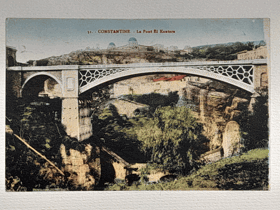 Constantine - Le Pont El Kantara (pohled)