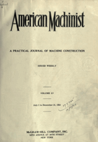 American Machinist. July-August