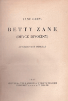 BETTY ZANE