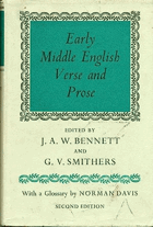 Early middle English verse and prose
