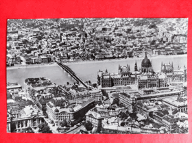 Budapešť - Országház (pohled)