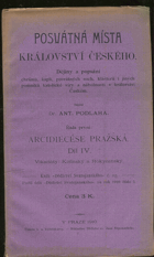 Posvátná místa království českého - dějiny a popsání chrámů, kaplí, posvátných soch, ...