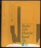 Rodné číslo Homéra - výbor z poezie 1962-1983