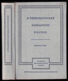 O československé zahraniční politice 1918-1939. Sborník statí