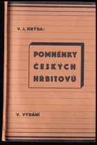 Pomněnky českých hřbitovů. Veršované nápisy PODPIS AUTORA!!