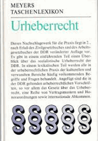 Meyers Taschenlexikon. Urheberrecht. Anselm Glücksmann und Heinz Püschel. Published by Berlin. ...