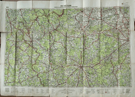 Neubertova generalní automapa Plzeň, Cheb, Kladno - 1:200.000 MAPA