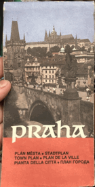 PRAHA Plán města