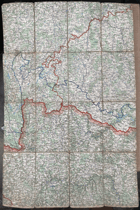 JIHLAVA 1:200 000 MAPA-KARTE Iglau