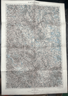 Č. BUDĚJOVICE 1:200.000 MAPA-KARTE Budweis