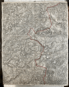 TRAUTENAU UND POLITZ 1:75.000 MAPA-KARTE