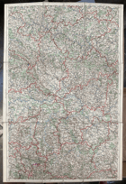 KOLÍN 1:200.000 MAPA