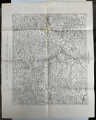 HOŘOVICE + PŘÍBRAM 1:100.000 MAPA