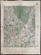 PŘEROV 1:75.000 MAPA-KARTE