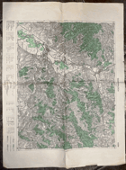 GOTTWALDOW ZLÍN 1:75.000 MAPA-KARTE