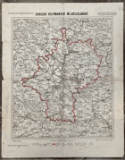 OKRESNÍ HEJTMANSTVÍ MLADOBOLESLAVSKÉ 1:100.000 MAPA-KARTE