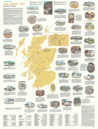 Bartholomew whisky map of Scotland