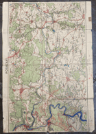 POSÁZAVÍ 1:40.000 MAPA