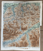 TEGERNSEE + ACHENSEE + UNTERINNTAL 1:250.000 MAPA - KARTE