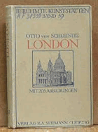 London. Mit 205 Abbildungen - Schleinitz, Otto von