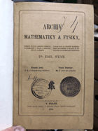 Archiv mathematiky a fysiky 1+2