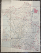 ÜBERSICHTSKARTE DES GROSSDEUTSCHEN REICHES 1:1,000.000 MAPA KARTE