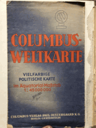 Columbus WELTKARTE(NÁSTĚNNÁ) MAPA SVĚTA 1:45 000 000 MAPA KARTE