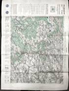 KLADNO 1:75.000 MAPA-KARTE