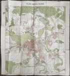 PLZEŇ-PILSEN, PLÁN MĚSTA 1:15.000 MAPA-KARTE