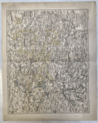 BRAUNSCHWEIG, LIPPE UND WALDECK 1:850.000 MAPA-KARTE