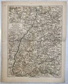 BADEN 1:850.000 MAPA-KARTE