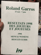 Roland-Garros results TENNIS