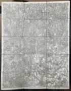 RUMBURG WARNSDORF 1:75.000 MAPA-KARTE