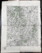 MORAVSKÁ OSTRAVA 1:75.000 MAPA