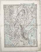 MITTELEUROPA ÜBERSICHT DER BODENGESTALTUNG 1:8.000 MAPA-KARTE