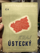 KRAJ ÚSTECKÝ 1:200.000 MAPA-KARTE