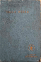 Holy Bible Containing Old and New Testament