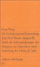 Die Verfolgung und Ermordung Jean Paul Marats dargestellt durch die Schauspielgruppe des Hospizes ...