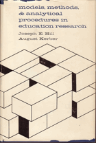 Models, methods, and analytical procedures in education research