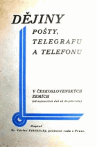 Dějiny pošty, telegrafu a telefonu v československých zemích