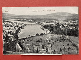 Linz. Ausblick von der Franz Josephs-Warte