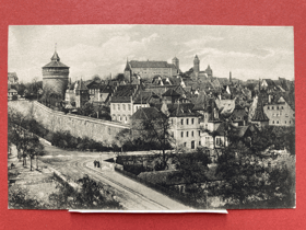 Nürnberg. Blick auf die Burg