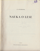 Nauka o lese
